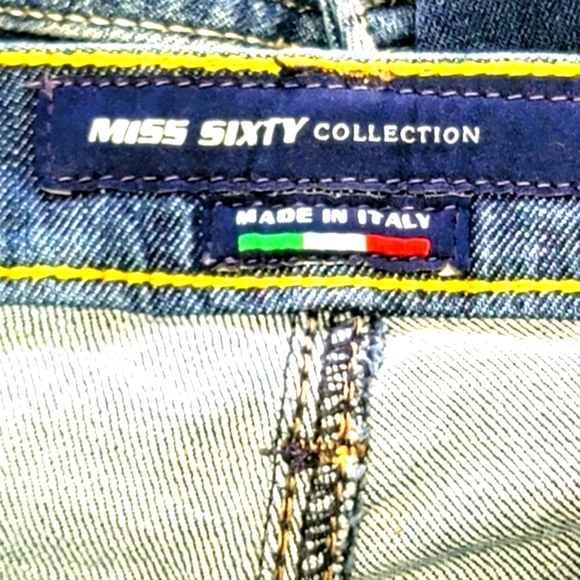 Miss Sixty Style Shock Women's Distressed Denim Jeans Size 27 - Picture 13 of 16